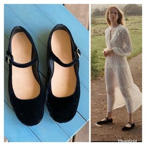 Doen Mary Jane Slipper black velvet 7